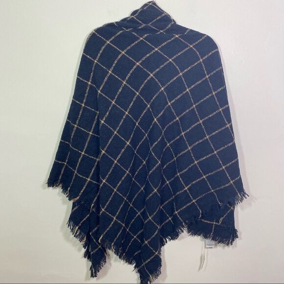 MADEWELL Navy Striped Blanket Scarf - Picture 2 of 7